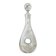 Large Dansk glass carafe, vintage Scandinavian design, ball stopper.