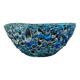 Eruptive ceramic dish from the 60s