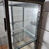 Old 19th century brass shop window