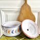 Old vegetable soup tureen
