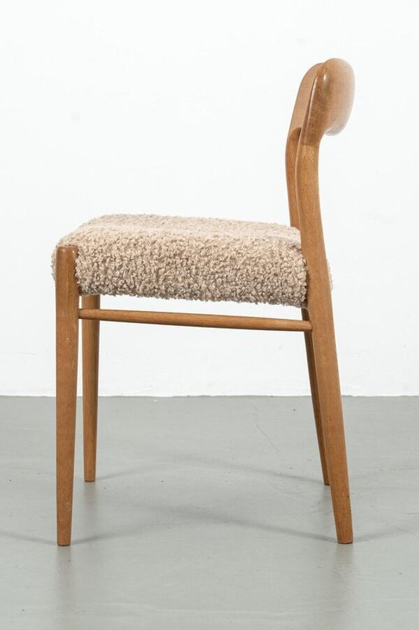 Chaise latérale vintage par Niels Møller