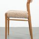 Chaise latérale vintage par Niels Møller