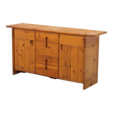 Silvio Coppola pine sideboard, 1960s