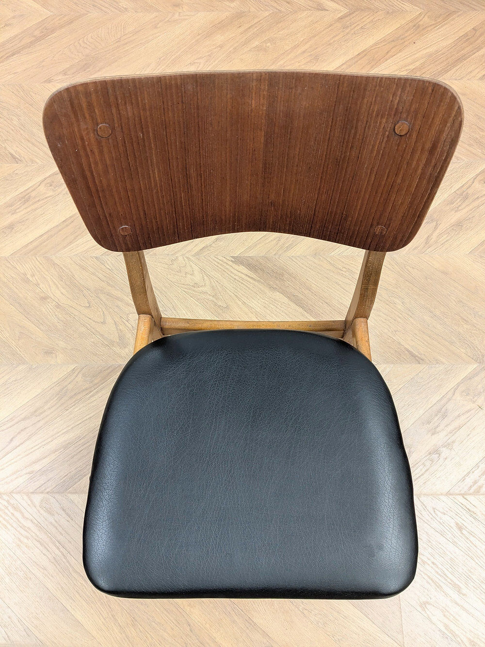 4 Scandinavian teak chairs