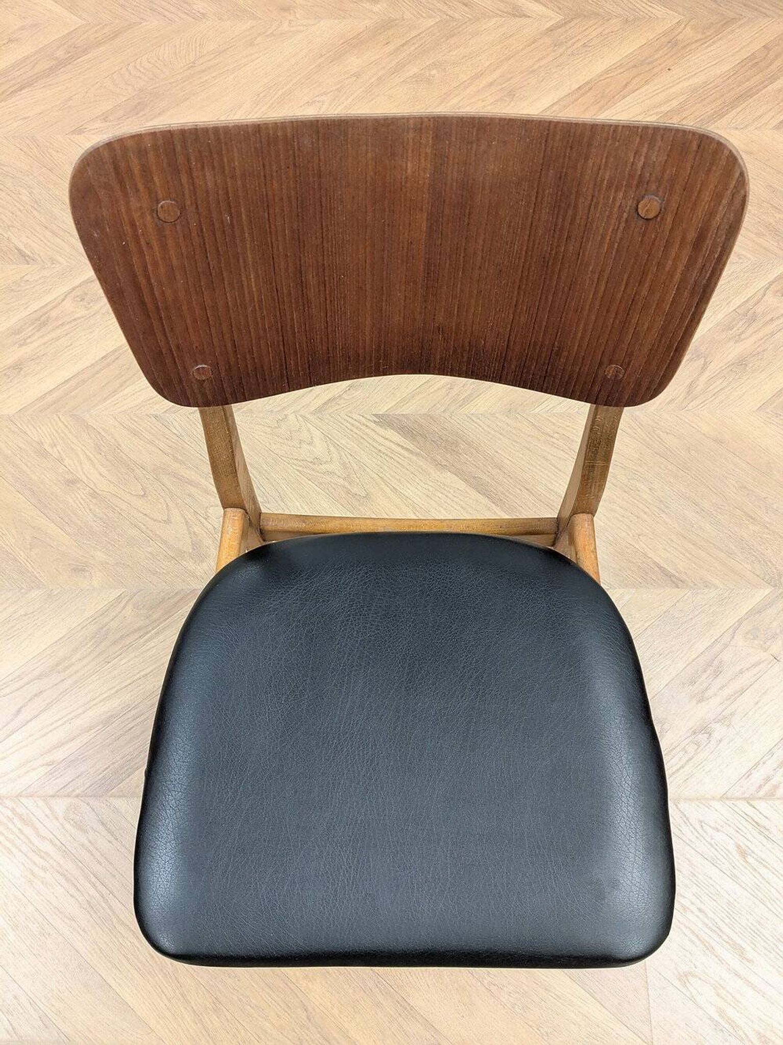 4 Scandinavian teak chairs