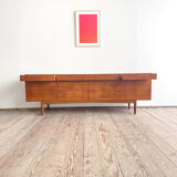 Enfilade Mid-Century en teck, modèle FA66 par Ib Kofod-Larsen pour Faarup