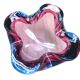 Ashtray or bowl in Murano glass Sommerso Italy, 1960s