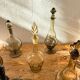 Art Deco Collection of 10 Sculptural Carafes Sweden 1920s