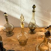 10 Carafes Sculptures Suède Années 1920