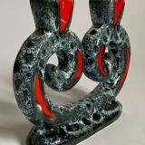 Seventies volute candle holder