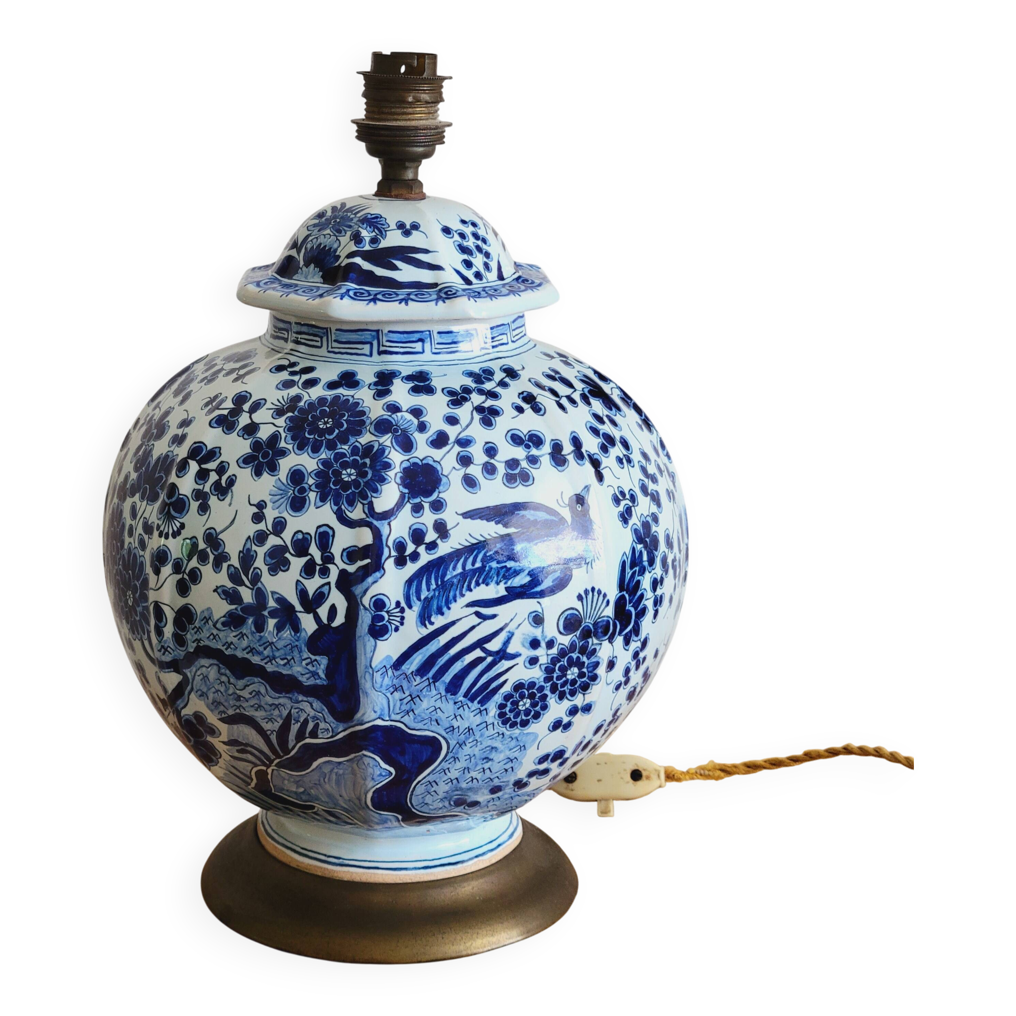 DELFT - VASE en Faïence - Signé - XVIIIème EUR 150,00 - FR