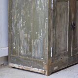 Sideboard in weathered gray wood