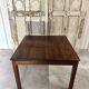 Small square coffee table in rosewood Bruksbo Norway