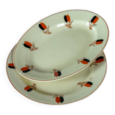 Plat de service vintage en céramique de Nimy