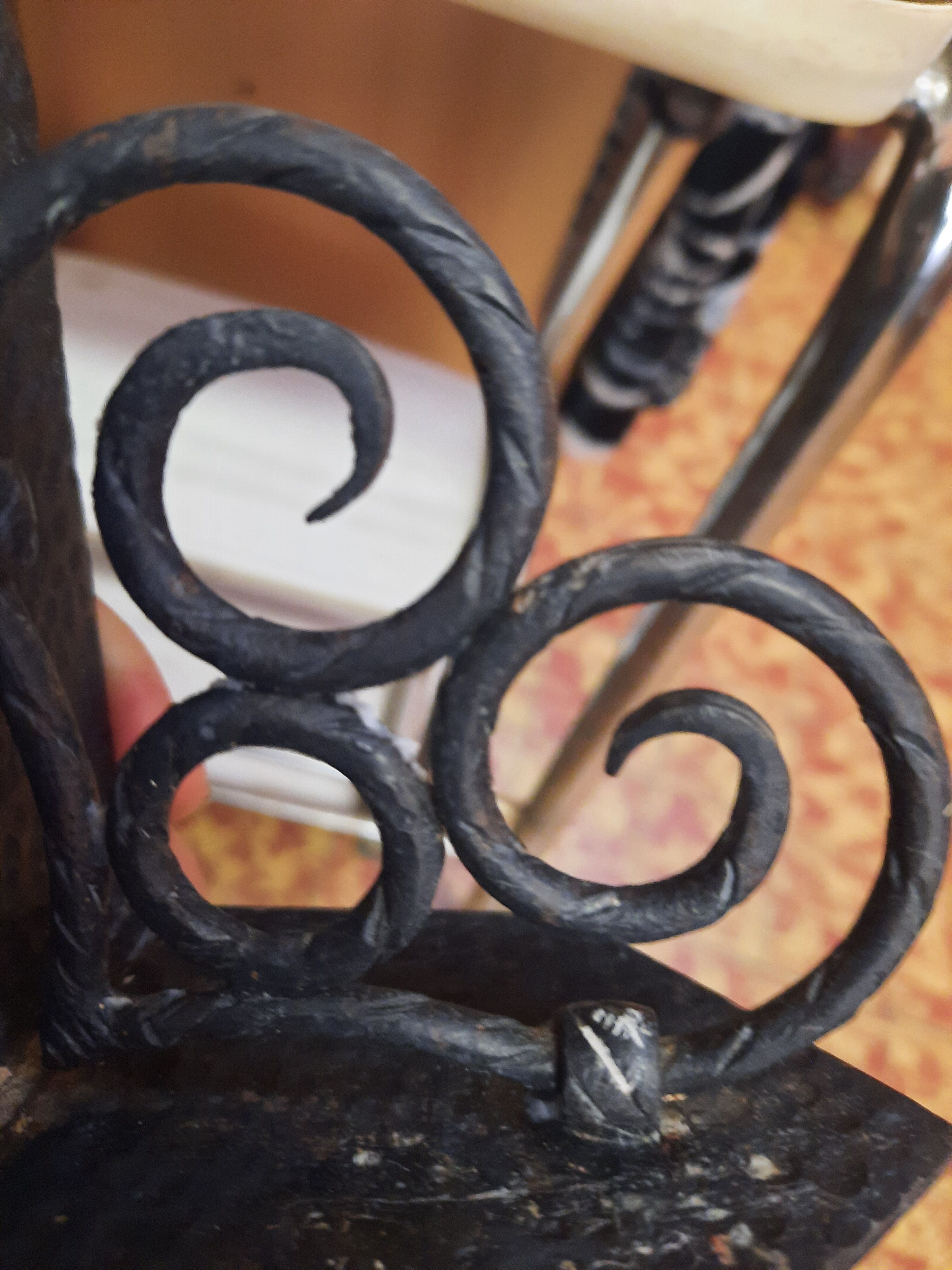 Wrought iron book greenhouse