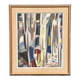 Huile sur toile suédoise – “Allée abstraite” par Kurt Persson