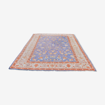 Ancient Turkish Persian oriental carpet smyrna 3.36 x 2, 54 m