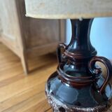 Large vintage 70s ceramic lamp – 1.20m
