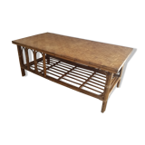 Rattan coffee table