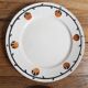 Set of 2 vintage Badonviller dessert plates