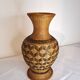 Woven rattan & ceramic vase – handcrafted decorative piece