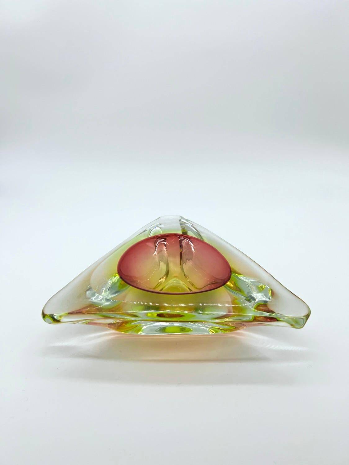 Vintage Murano  "Sommerso" Glass for Coffee table , Bookcase , Shelf