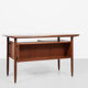 Midcentury Danish desk in teak 1960s - with 2 drawers