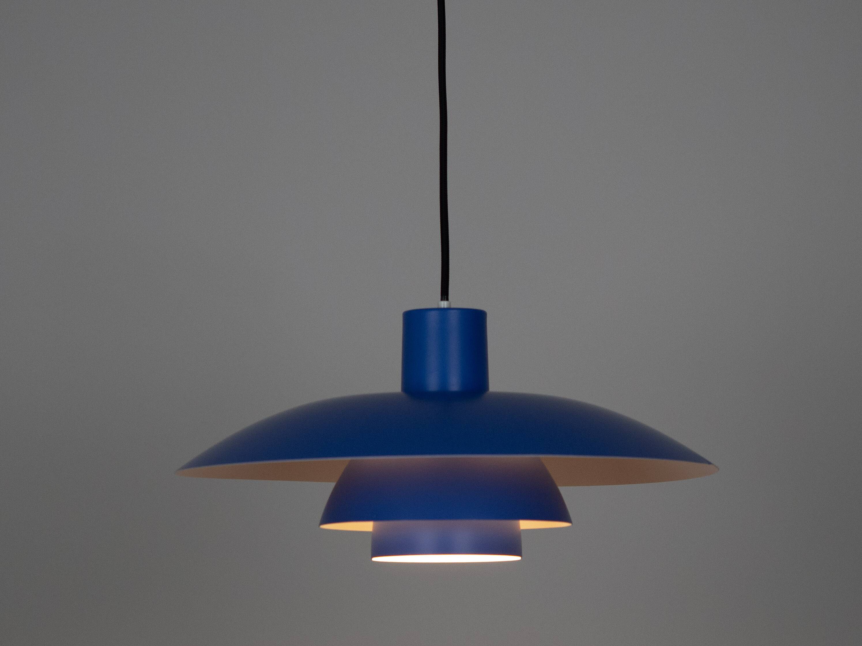 Pair of 2 vintage PH 4/3 lamps by Poul Henningsen, Louis Poulsen, 1966