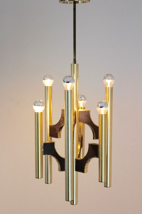 Lustre de la maison Sciolari années 1970