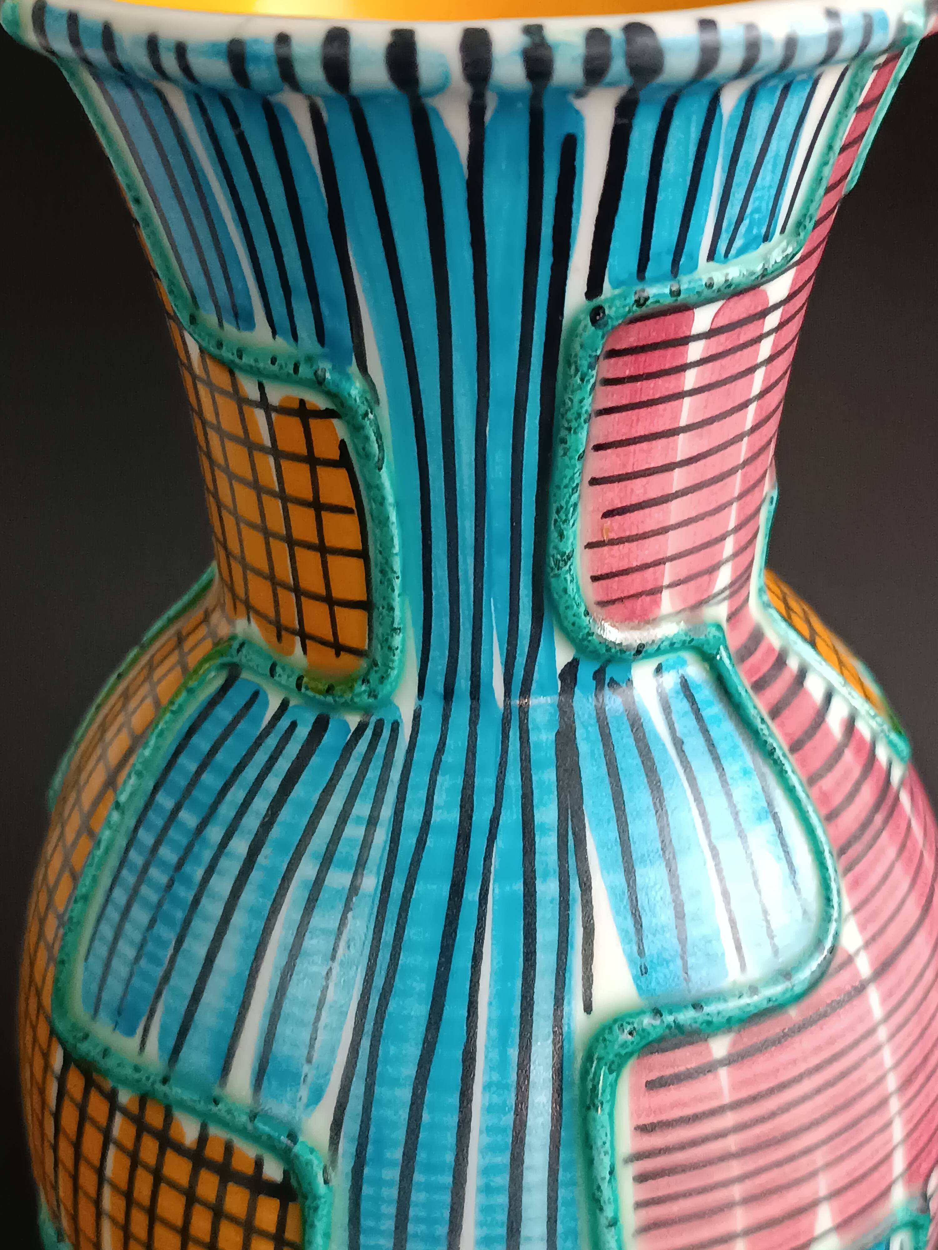 Verona vase by Elfi Stadler for Schramberg mid century