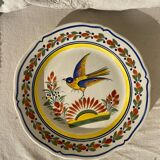 Assiette ancienne Henriot Quimper