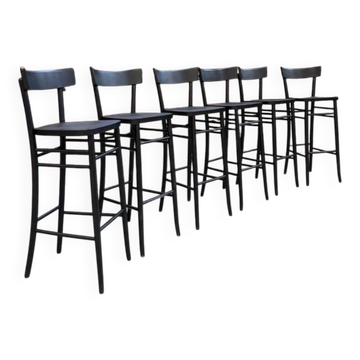 Set of 6 bar stools