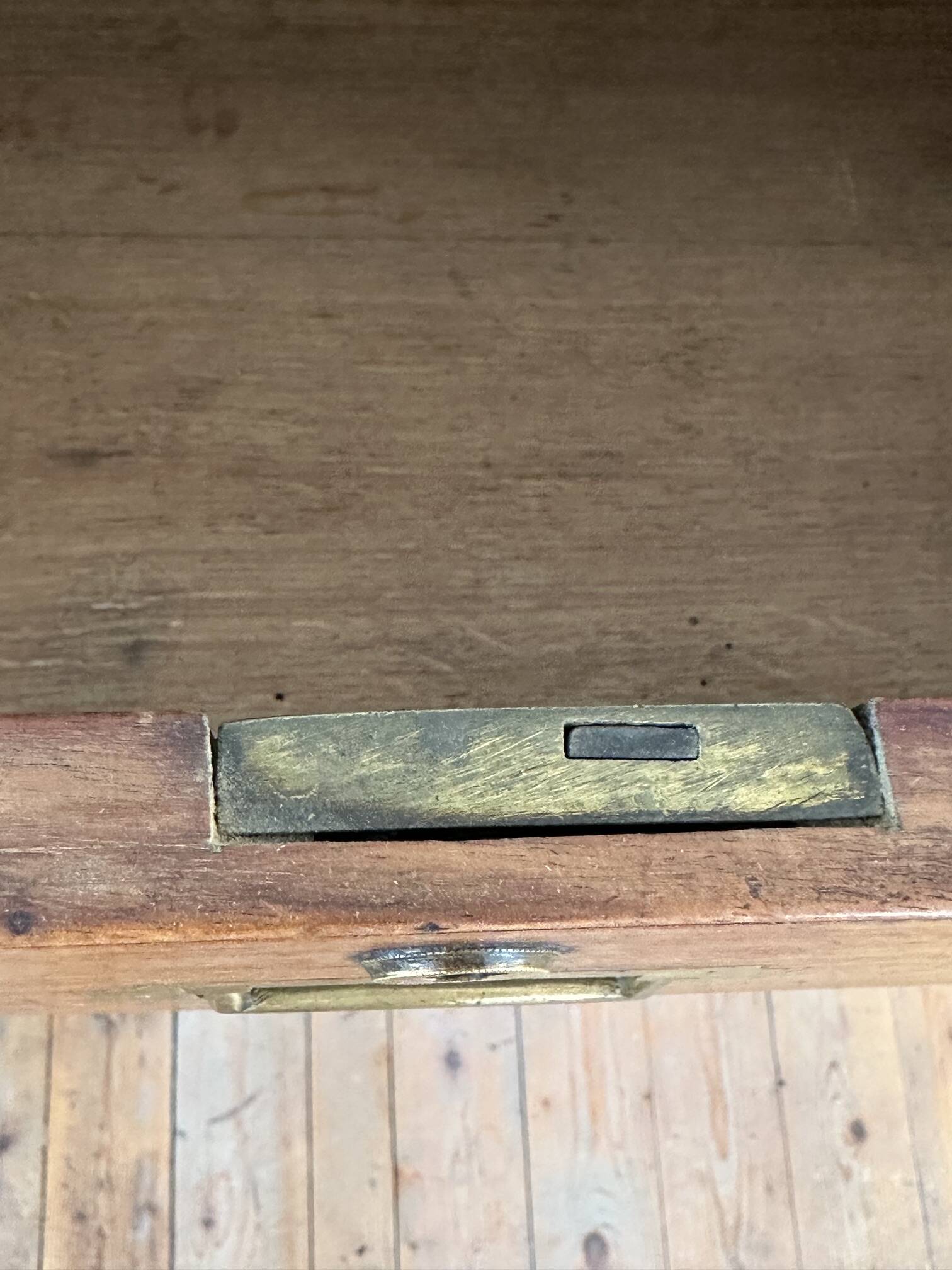 Antique military campaign chest