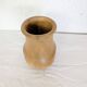 Turned wooden vase