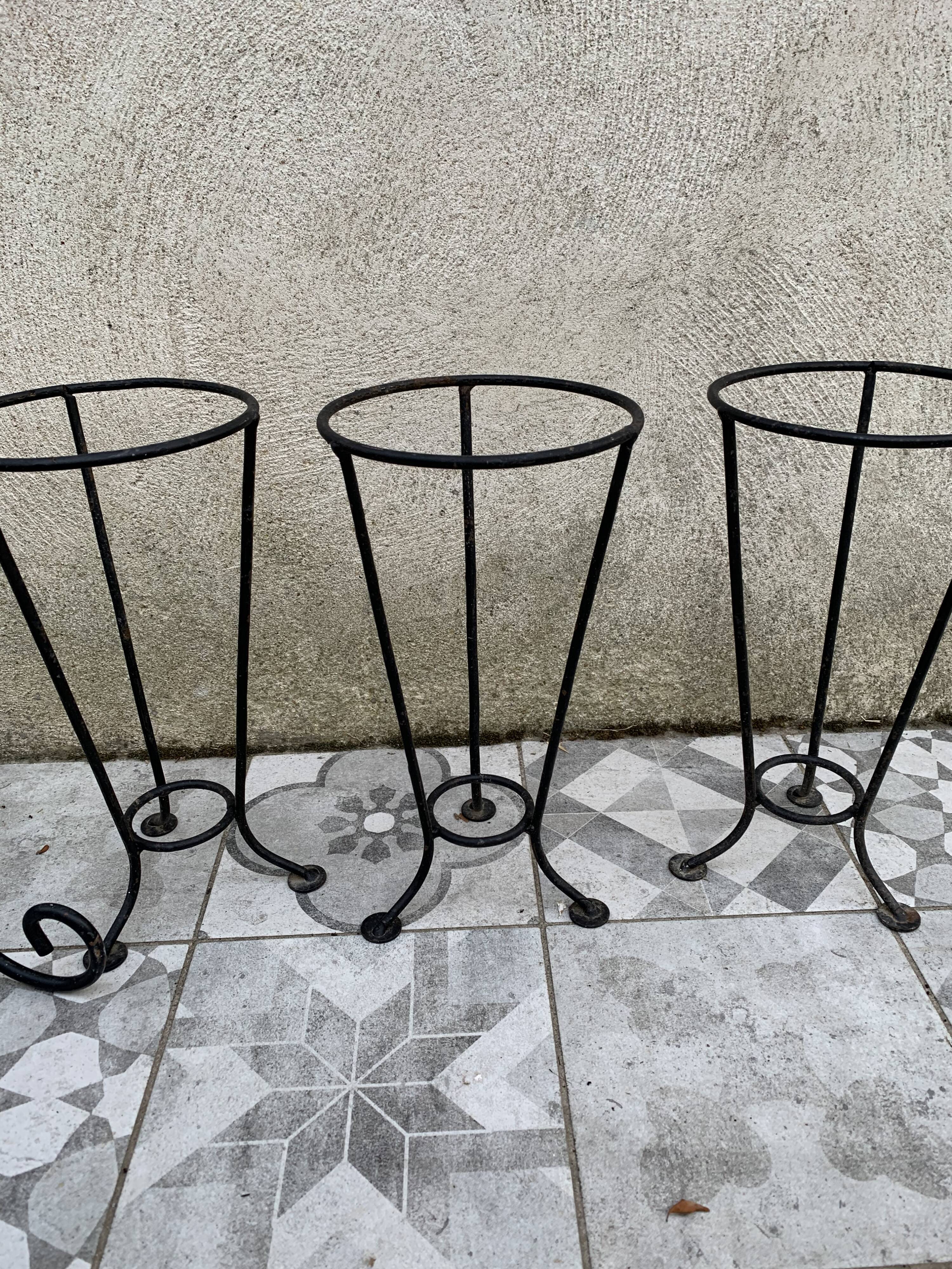 Wrought iron plant support/door