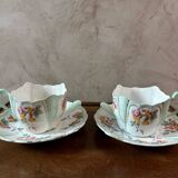Pair of porcelain lunches
