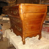 Dresser called "Grave" time Regency of the end of the XVII century in solid cherry