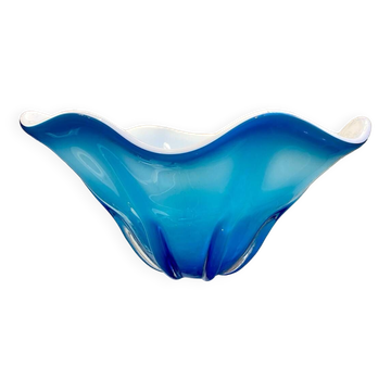 Murano Fazzoletto vase / fruit bowl for Venini