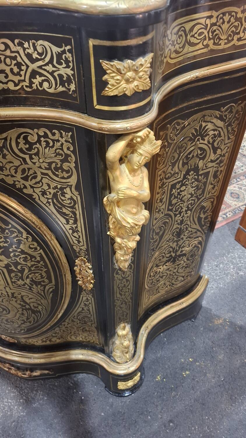 Between furniture in Boulle marquetry, Napoleon III period – M