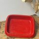 Glazed ceramic dish
