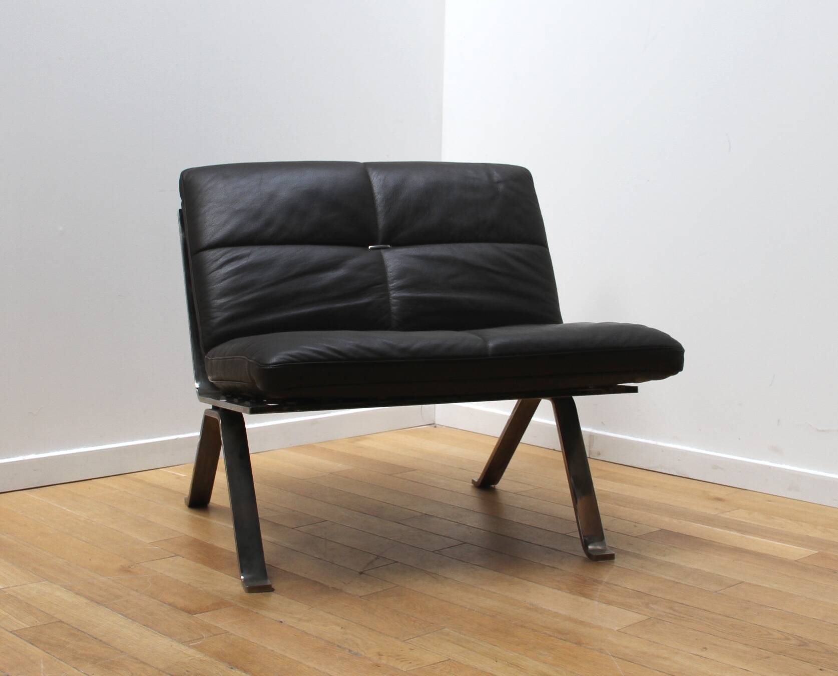 Pair of Brooklyn Chair armchairs, Poltrona Frau