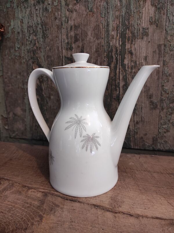 Ensemble de café en porcelaine Vintage Mitterteich Bavaria