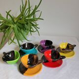 Vallauris coffee service by Auguste Lucchesi