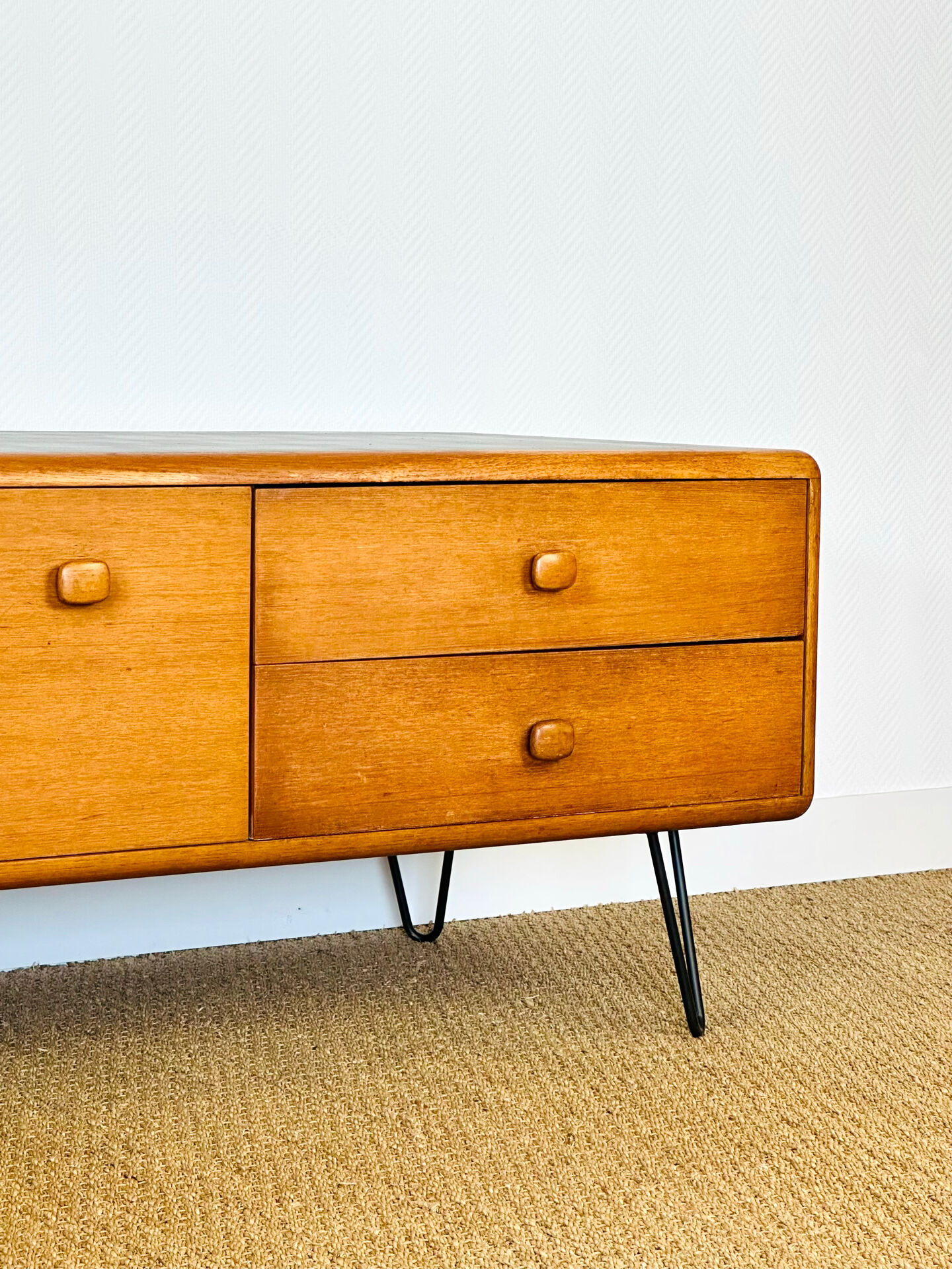 Enfilade scandinave en teck 1960