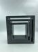 3 nesting shelves lacquered in grey
