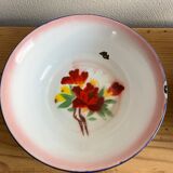 Enamelled dishes vintage flowers