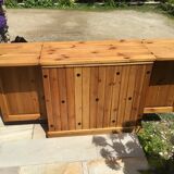Meuble bar pliant