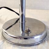 Art Deco table lamp in chrome metal - 1940s/50s