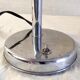 Art Deco table lamp in chrome metal - 1940s/50s