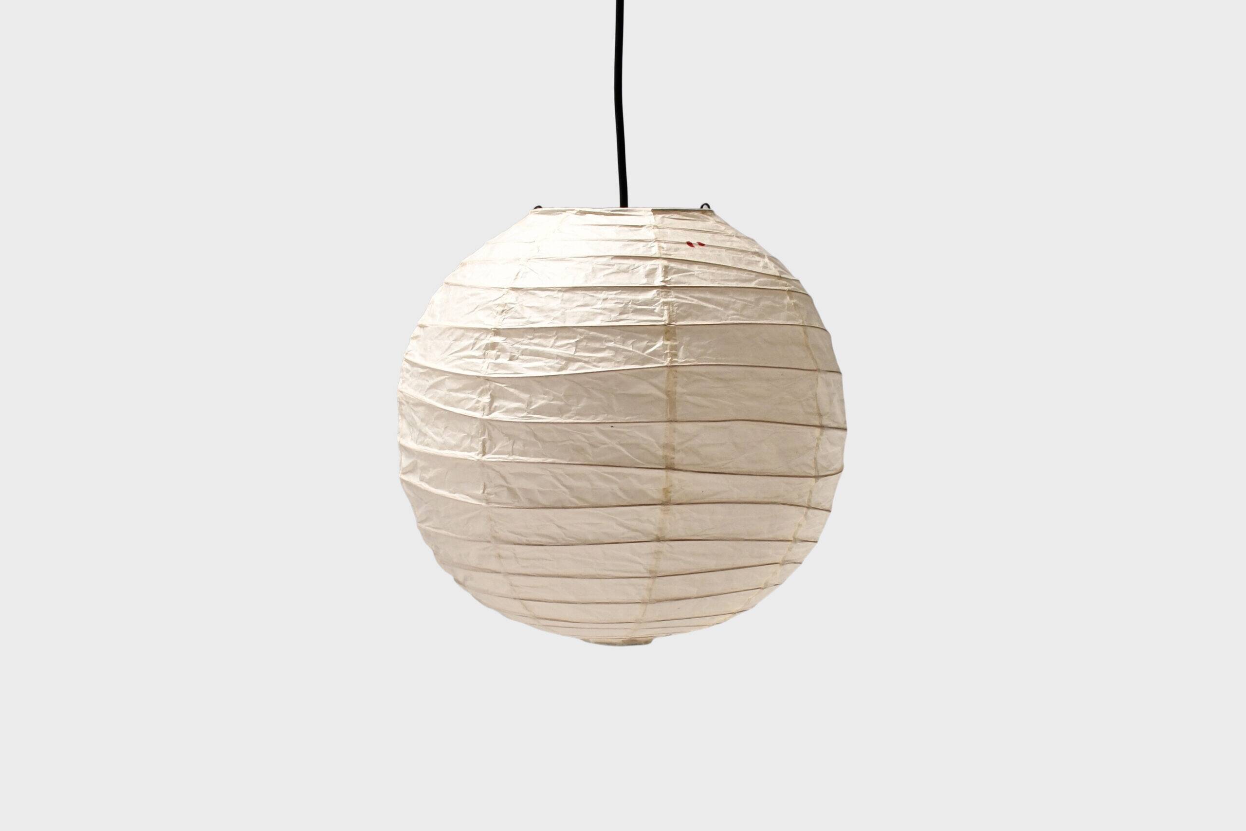 Early and rare 40D Akari pendant by Isamu Noguchi for Ozeki, Japan 1950s